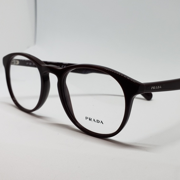 Prada RX New Authentic Eyeglasses   burgundy - Picture 6 of 7